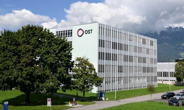 OST Campus Buchs Blick auf den OST Campus Buchs, mit Angebot Bachelorstudium, Masterstudium und Weiterbildung